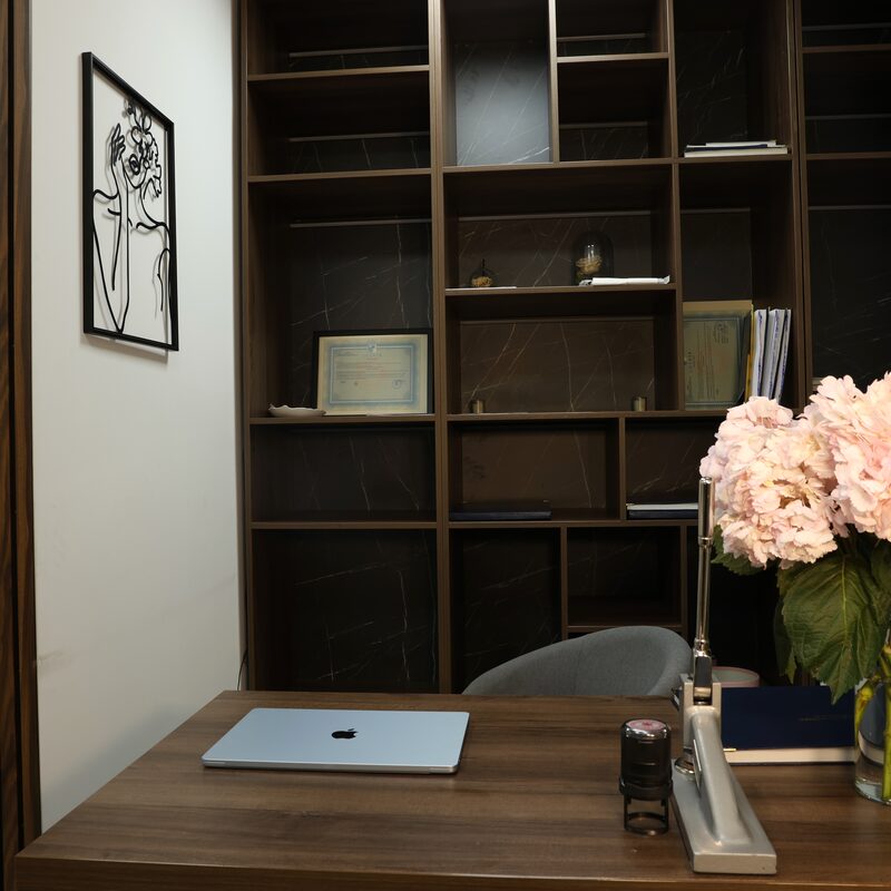 Interior birou notarial NotariX, Afumați